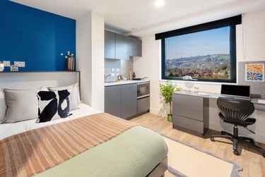 1 bed studio, Rackfield Place, Twerton, Bath, BA21HB - Image 2